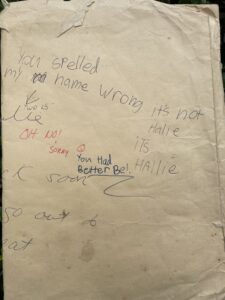 How to spell 'Hallie'